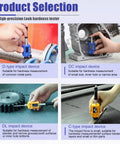 Portable Leeb Hardness Tester Pen Style Digital Hardness Meter With Dual Coil Technology And Auto Direction Compensation Rechargeable OLED Display On Site Metal Testing Made Easy LS252D with D, DC, DL and C impact devices