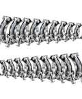 Heavy Duty T Bolt Hose Clamp Assortment Kit With 18 Stainless Steel Clamps In 9 Sizes From 34mm To 91mm Perfect For Car Diesel Truck Marine Turbo Intercooler And Radiator Jobs, 18-piece set