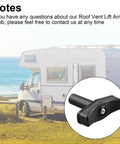 Manual Lift Knob Kit For Roof Vent Lift Arm Compatibility With Fan Tastic 4000R 5000 RBT And 8000 Series next to RV