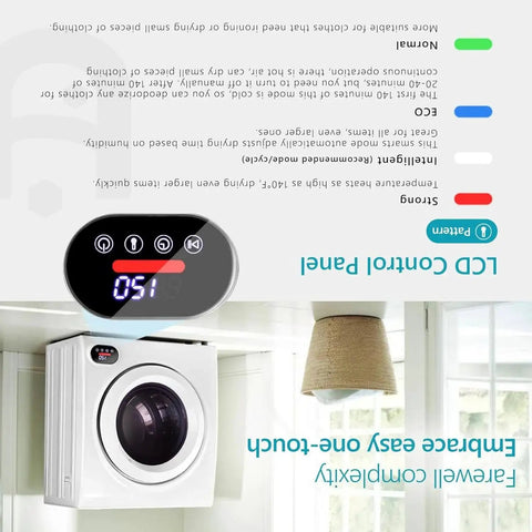 Lazy Sunday Fully Automatic Washing Machine With One Touch Auto Timer And Super Low Energy Draw Featuring Six Wash Cycles Plus Deep Extra Rinse Rounds for easy control panel.