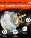 Bathroom Exhaust Fan Motor Replacement For FV08VQ3 FV11VQ3 FV11VH2 FV11VHL2 FVLP003 120V 1750 RPM With Two Pin Plug