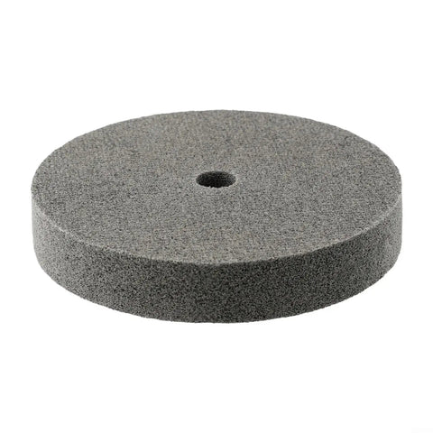 6 Inch Nylon Fiber Polishing Wheel With 180 Grit Deburring And Grinding Disc Grey for Metal Wood Plastic