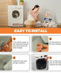 Upgraded 2026 Washer Magnetic Door Plunger Replacement Part For LG And Kenmore Elite Washers Fits WM3050 WM3170CW WM8000HA WM3770 WM3670HWA And More Models Easy Install Durable Door Magnet Plunger, easy install steps
