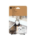 Flexible Sling Sponge Holder for Kitchen Sink No Suction Cups Non Slip Caddy That Grips Faucets and Sink Dividers in packaging