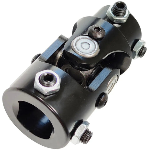 Three Quarters Dd By One Dd Steering Shaft U Joint Replacement With Three And One Fourth Inch Length and 35 Degree Max Working Angle, showing premium needle bearings.