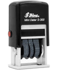 Top Notch Heavy Duty Self Inking Date Stamp Red Month Day Year Format Featuring Quick Swap Internal Pad And Simple Adjustment Dial for paperwork