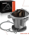 Dead Simple Engine Water Pump Fits Hyundai Elantra Ioniq Kia Niro 1.6L Engines with gasket on display.