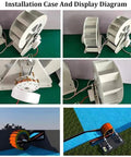 Low Flow High Torque Hydroelectric Turbine Generator For Remote Power, Water Wheel Generator installation and use in diagrams
