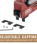AnglePro Hidden Deck Fastening Tool for clean screw free decks with precise between board gapping from 0.12 to 0.30 inches.