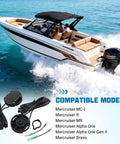 Boat equipped with Trim Sender Limit Switch Kit Replacement For Mercruiser Sterndrives MC I R MR Alpha One Alpha One Gen II Bravo