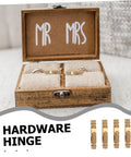 Open keepsake box with Brass Barrel Hinges 25 Pack For Jewelry Boxes And Small Cabinets Slick Hidden Concealed Cylindrical Hinges 4x20mm Universal Fit Easy Upgrade For Vintage And Modern Crafts Durable Craft Hardware For Wooden Doors
