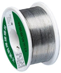 Go To Pro Grade Solder Wire With Fine Diameter Soft Melting shown on a spool for electronics repair