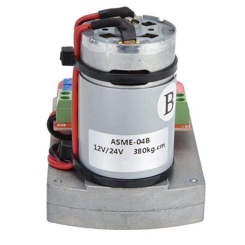 Robot Servo Motor With Aluminum Alloy Body For High Torque Torsion Steering Gear Digital Control front view