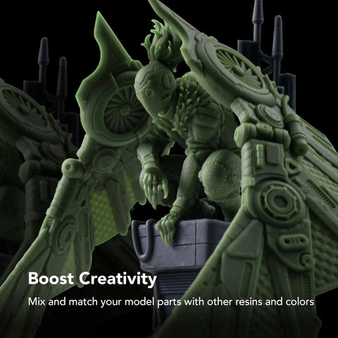 Top Shelf Graphite 3D Printing Resin Designed For 9K And 12K Ultra High Resolution Printers 405 Nm Uv Curing Photopolymer With Minimal Shrinkage Super Crisp Details And Butter Smooth Surface Finish In One Kilogram Pack