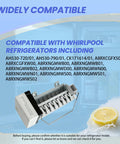 Icemaker Kit For Refrigerator W10190965 Replacement Part 1857 with compatibility list and lemon slice