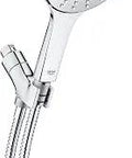 Rainshower SmartActive Handheld Shower Kit With Three Sprays 1.75 Gpm Chrome Finish shower head with metal hose