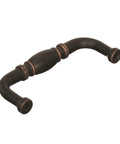 Oil Rubbed Bronze Granby Cabinet Pull 3 Inch Center To Center Drawer Handle Overall Length Three And Three Eighths Inches