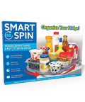 Smart Spin Rotating Refrigerator Organizer Lazy Susan For Spice Rack Condiment Storage And Cabinet Organization In The Fridge Pantry Kitchen Clear Must Have Space Saving Design product packaging