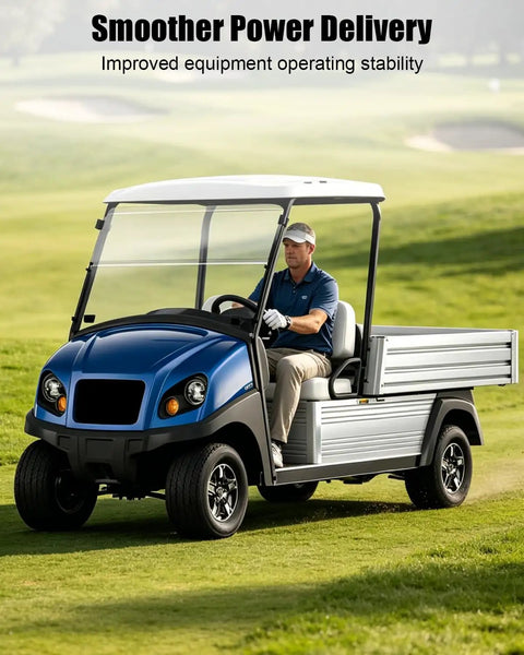 Top Rated GUQVKI Drive Belt That Fits Carryall 294 XRT 1500 Models From 2004-2006 on utility vehicle for smooth ride.