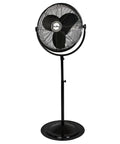 9420 20 Inch Industrial Grade Pedestal Fan for Heavy Duty Air Circulation in Workshops and Garages with Steel Build