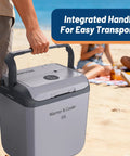 Ride Along Thermoelectric Car Cooler And Warmer 32 Qt Fits A Six Pack Perfect For Weekend Drives keeps drinks frosty outdoor.