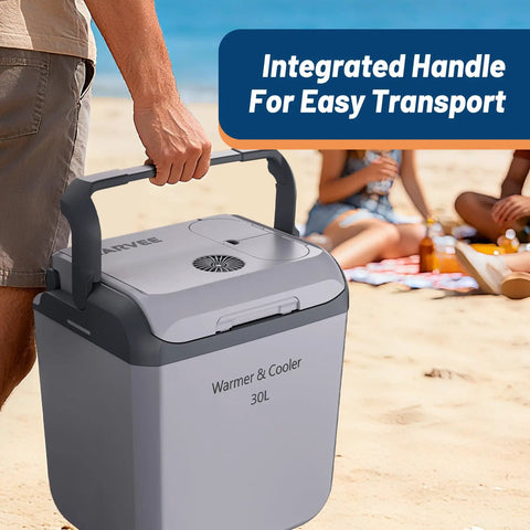 Ride Along Thermoelectric Car Cooler And Warmer 32 Qt Fits A Six Pack Perfect For Weekend Drives keeps drinks frosty outdoor.