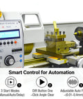 Smart control panel on Badass 8X39 Inch Metal Bench Lathe With 1100W Brushless Motor and Dead Nuts Precision.
