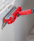 Extendable Drywall Skimming Blade Handle 38.5-63 Inches Pro Grade Anodized Aluminum Quick Release Design used on drywall corner