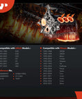 Front view of A-Premium engine coolant temperature sensor product banner with Infiniti and Nissan compatibility list.