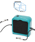 Sweet Compact Soldering Fume Extractor With Flexible Helping Hands And Heavy Duty Activated Carbon Filters, dimensions shown.