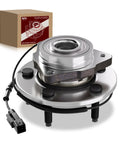 Wheel Hub And Bearing Assembly 515151 Front Or Rear Compatible With Ram 1500 2012 Through 2018 And Ram 1500 Classic 2019 5 Lug With ABS Beefed Up OEM Quality, shown with box