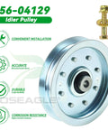 Idler Pulley 4.25 Inch Outer Diameter Fits Cub Cadet 50 Inch Deck LTX1040 RZT50 Mower Replacement Part Replaces 756-04129b