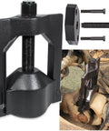 Heavy Duty U Joint Puller For 1.5 To 2.2 Inch Bearing Cups, Class 6 8 Truck And Machinery U Joint Removal Tool in action