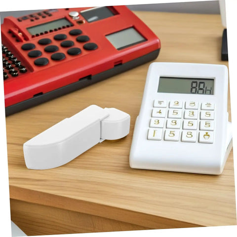 Chest Freezer Door Hinge Assembly Heavy Duty Spring Replacement For Energy Saving And Enhanced Seal With Low Temperature Reliability And Universal Compatibility For Freezers And Refrigerators next to electronic devices on a table.