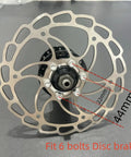 32H Beefy Aluminum Alloy Rear Hub With Quick Release For 135mm Frames 6 Bolt Disc Brake Compatible, blue, front view