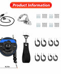 Premium EV Charger Cable Organizer Featuring Slick Retractable Cord Reel for wall mount installation accessories and parts.