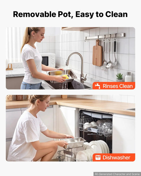 Pro Level Commercial Chocolate Melting Machine With Three Tanks And 27 Pound Capacity Featuring Smooth Water Bath Heating And Dead On Temperature Control For Hassle Free Cocoa Prep Daily in a kitchen, showcasing easy cleaning pots.