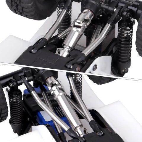 High Clearance Steel Link Set Lift Kit 50g For Traxxas TRX4M Defender Bronco 1 To 18 RC Crawler, steel suspension links close-up