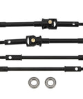 Universal Joint Drive Shaft Cross Knot CVD Drive Kit For SCX24 Stock Axles And C10 Jeep Upgrades, Heavy Duty Metal Build parts