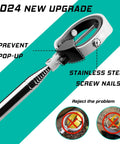 Telescopic Golf Ball Retriever With Spring Release Head And Locking Clip Water Resistant Grabber Tool For Easy Ball Retrieval