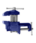 Clamp On Vise That Rocks A 3 Inch Jaw, Anvil Shaping Horn, And Pipe Jaws, Easy Clamp On For Tables Up To 2 Inch Thick, Sturdy Model 226303