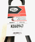 Micro V Serpentine Drive Belt Replacement For Cars And SUVs, rubber belt with Gates label, size 20mm x 2419mm