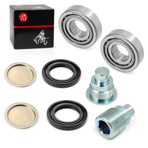 Swingarm Bearing Seal Bolt Kit For Honda Recon 250 TRX250X TRX250EX TRX 250 TE TM Rancher 350 400 Foreman 300 400 450 TRX 300 400 450 TRX 300FW Rubicon 500 ATV Maintenance Kit, 7203 bearings, seals, bolts