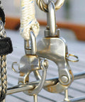 4 Pack Swivel Eye Snap Shackles Stainless 316 Marine Grade Quick Release For Sailing Rigging Spinnaker Halyard Clip Sailboat Gear