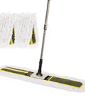 Built Tough 36 Inch Commercial Dust Mop With Telescoping Handle For Hardwood Floors Tile Laminate And Concrete included mop head.