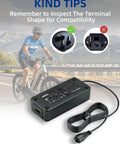 Fast 42V 2A Smart Charger For Bosch E Bike Batteries 36V Lithium Compatible With Performance Line Active Line CX Models Compact Design