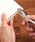 Using 24 Pack Single Hole Punch One Quarter Inch Handheld Paper Punch For Circle Holes Metal Construction Delivers 5 To 10 Sheets Per Punch