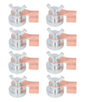 Heavy Duty 8Pcs Magnetic Welding Ground Clamps That Save You Time And Effort With Strong Grip For Faster Setup On Any DIY Or Pro Job Site.