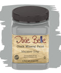 Manatee Gray Chalk Finish Furniture Paint for DIY Lovers, Matte Mineral Chalk Paint for Wood Metal Plastic and More, 32oz jar.