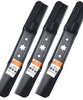 ZT1 50 Blade Set For Cub Cadet 50 Inch Mower Deck Replace 94205052A With 6 Star Shaped Center Hole For Ultima ZT2 Enduro XT1 XT2